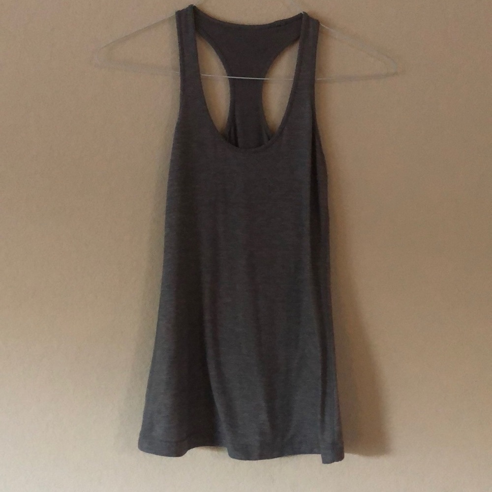 Lululemon Gray Racer Back Tank